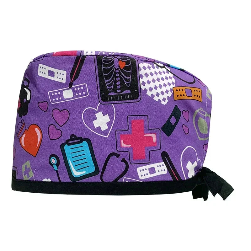 Wholesale Prices Anesthetist Clinical Hats Men's Pet Hospital Surgical Cap Nurse Surgical Cap Doctor Dentist Pharmacy Scrubs Hat