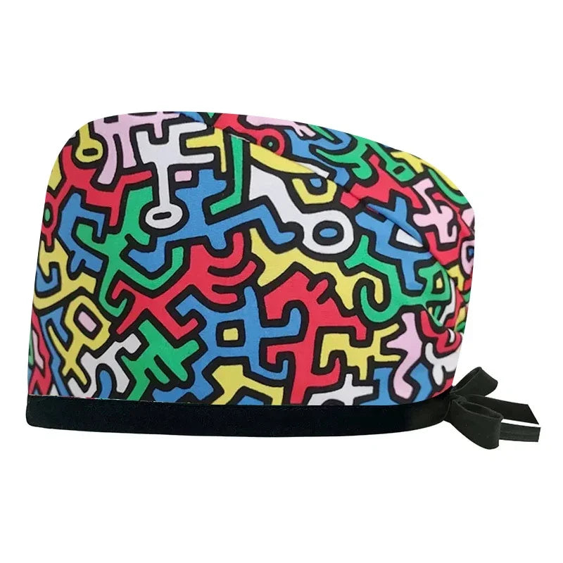 Wholesale Prices Anesthetist Clinical Hats Men's Pet Hospital Surgical Cap Nurse Surgical Cap Doctor Dentist Pharmacy Scrubs Hat