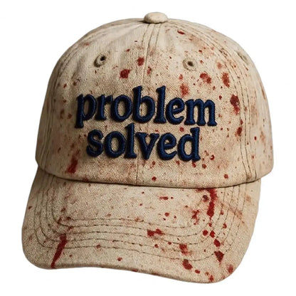 Baseball Hat Dark Blood Stain Print Halloween Hat Unisex Sun Protection Wide Brim Baseball Hat Halloween Party Baseball Cap