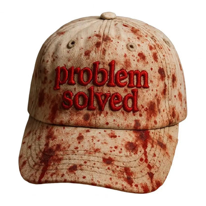 Baseball Hat Dark Blood Stain Print Halloween Hat Unisex Sun Protection Wide Brim Baseball Hat Halloween Party Baseball Cap
