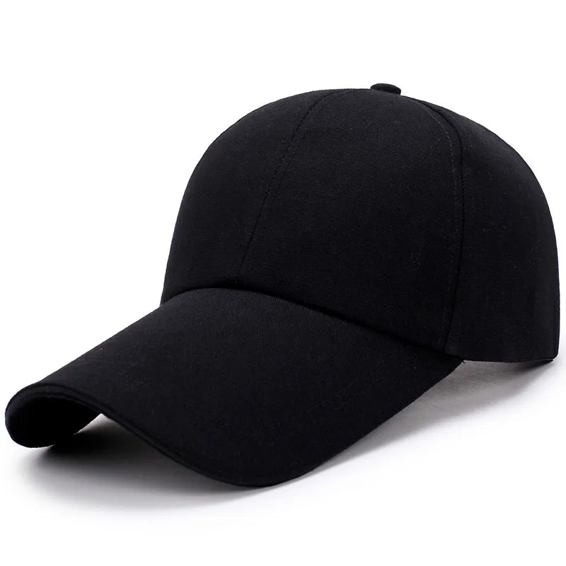 Unisex Hat Plain Curved Sun Visor Hat Outdoor Dustproof Baseball Cap Solid Color Fashion Adjustable Leisure Caps Men Women