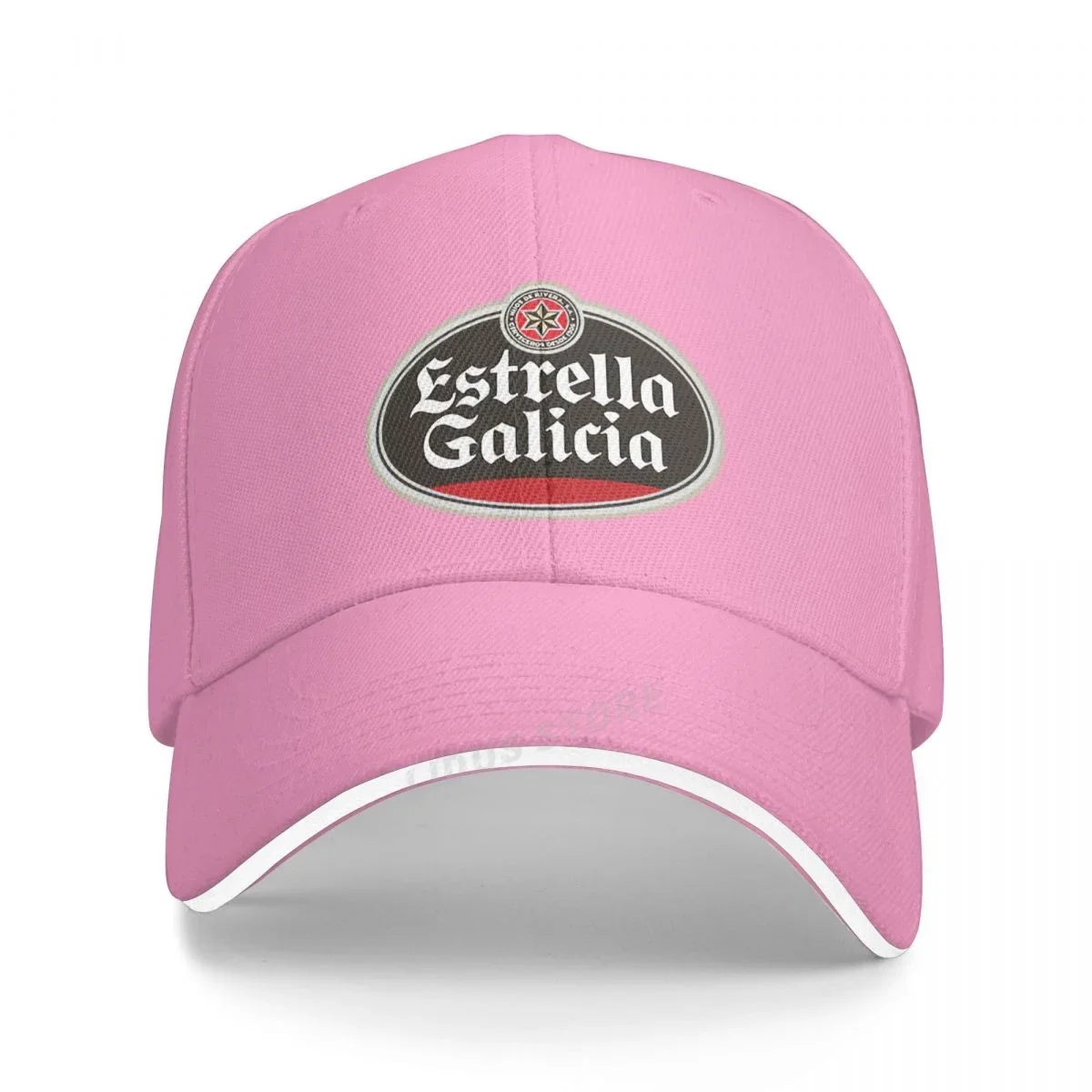 Estrella Galicia Beer Spain Baseball Cap Hat Summer Black Spring Casquette Boys Solid Color Fish Women Hip Hop