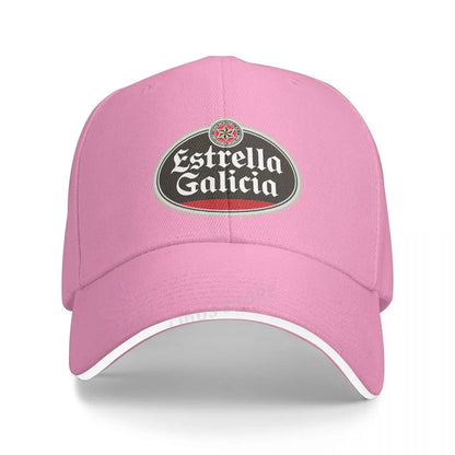 Estrella Galicia Beer Spain Baseball Cap Hat Summer Black Spring Casquette Boys Solid Color Fish Women Hip Hop