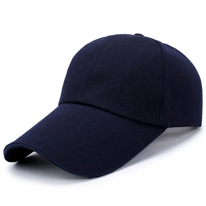 Unisex Hat Plain Curved Sun Visor Hat Outdoor Dustproof Baseball Cap Solid Color Fashion Adjustable Leisure Caps Men Women