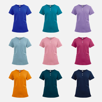 Slim Fit  Men Scrubs Sets Surgical Clothes Medical Uniforms Nurses Accessories Dental Clinic Beauty Salon Spa Workwear Clothes