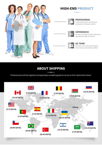 Scrubs Uniform Men Workwear Lab Work Clothes Uniforms Health Service Nursing Uniforms Short Sleeve V-neck Scrubs Tops+Pants Suit