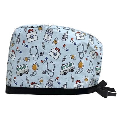 Wholesale Prices Anesthetist Clinical Hats Men's Pet Hospital Surgical Cap Nurse Surgical Cap Doctor Dentist Pharmacy Scrubs Hat