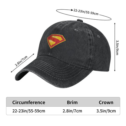 Movie S-Superman 2025 Casual Baseball Cap  Hiking Fishing Hip Hop Hats Summer Breathable Female Male Streetwear Baseball Caps