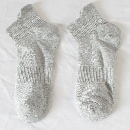 Sports Socks For Spring Summer Thin Mesh Socks For Men Women Lifting Ear Mid Tube Socks Sweat Absorbing Breathable Cotton Socks